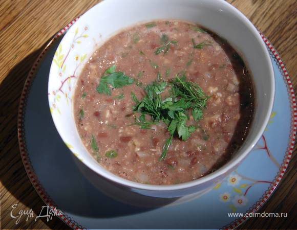 Постный суп из фасоли рецепт – Грузинская кухня: Супы. «Еда»
