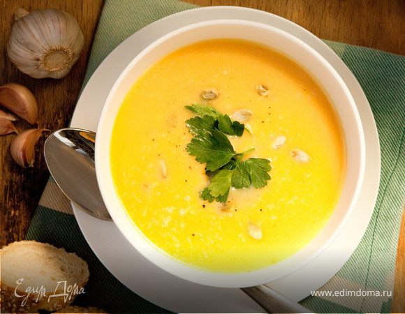 Суп-пюре из тыквы, пошаговый рецепт на ккал, фото, ингредиенты - KENWOOD