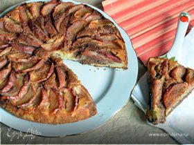 Яблочный пирог с нутеллой (Torta di mele e Nutella)