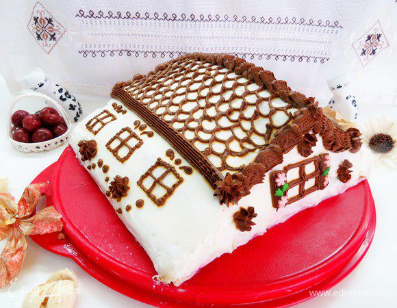 Торт-домик со вкусом тирамису пошаговый рецепт с фото на сайте академии Dr. Bakers