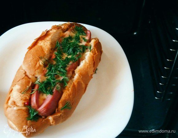 Домашние хот-доги в духовке - пошаговый рецепт с фото на Готовим дома