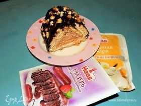 Торт без выпечки «Домик»