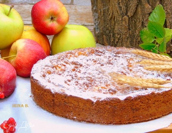 Яблочный торт без выпечки - рецепт с пошаговыми фото | Меню недели