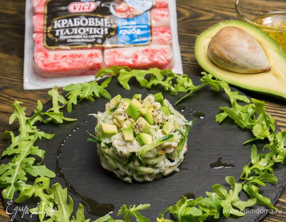 Салат «Нежность» с помидорами и крабовыми палочками – пошаговый рецепт приготовления с фото
