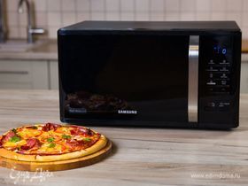 Домашняя пицца в микроволновке Samsung