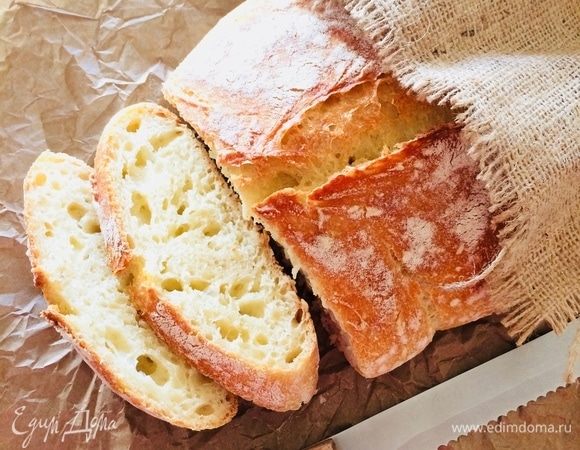 Хлеб из пшеничной муки - рецепт с фото | И вкусно и просто