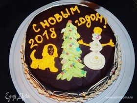 Новогодний торт «Спартак»