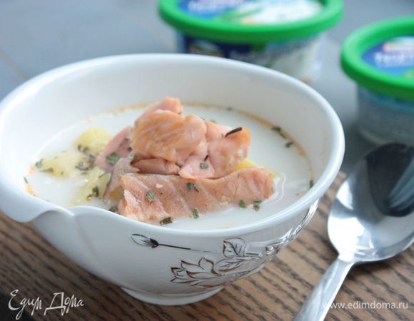 Финский сливочный суп с лососем (Лохикейтто)