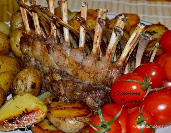 Бараньи ребра с овощами, пошаговый рецепт с фотографиями – Грузинская кухня: Основные блюда. «Еда»