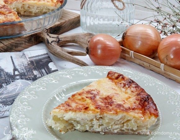 Французский луковый пирог: классический рецепт
