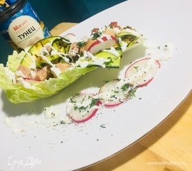 Гриль-салат с тунцом