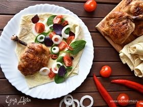 Курица на косточке по-турецки «Тавук Пирзола»