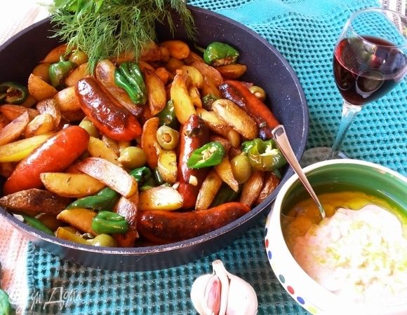 Картошка жареная с овощами - рецепт автора Алия Каюмова 🏃‍♂️