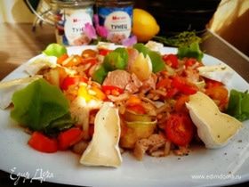 Пикантный салат с тунцом «Вдохновение»