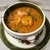 Тыквенный крем-суп с яблоком и креветками