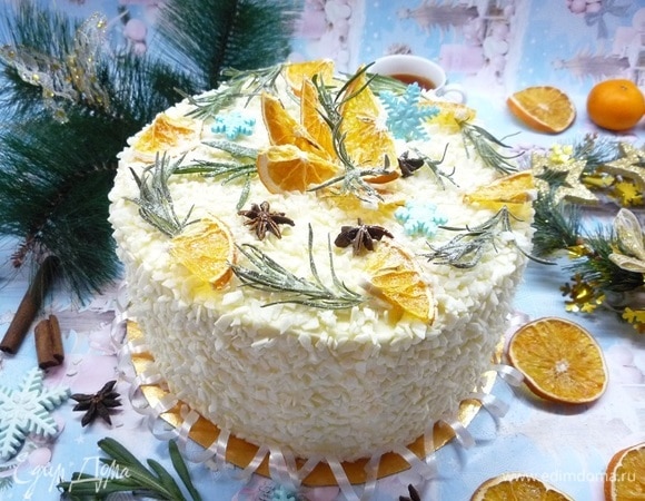 Торт «Морковно-апельсиновый»