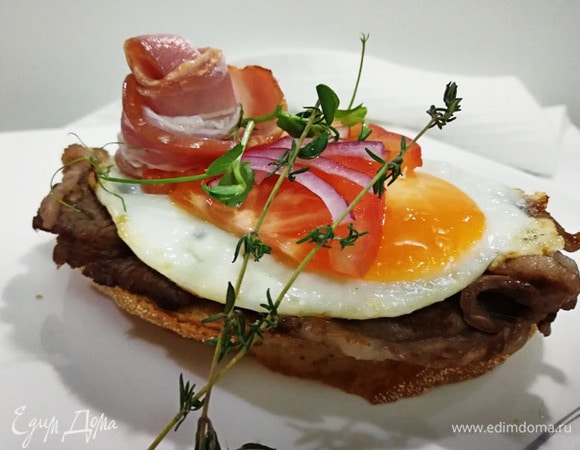 Яйца с беконом на завтрак - пошаговый рецепт с фото на aikimaster.ru