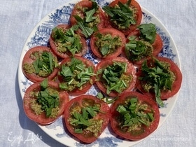 Закуска «Капри» из томатов