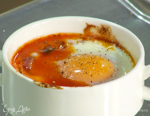 Яйцо на завтрак по-испански