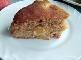 Яблочный пирог с кленовым сиропом