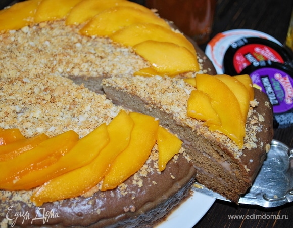 Торт «Бархатистый манго»