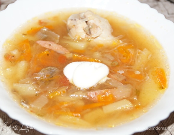 Как приготовить куриный суп с вермишелью в мультиварке