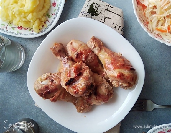 Курица Тандури, запечённая со специями в духовке (Tandoori Chicken) — Рецепт с фото на manikyrsha.ru