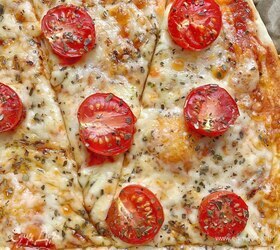 Пиццетта на домашнем бездрожжевом тесте