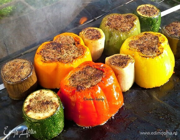 Овощи на гриле, вкусных рецептов с фото Алимеро