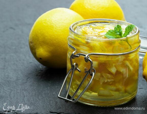 Варенье из ломтиков лимонов