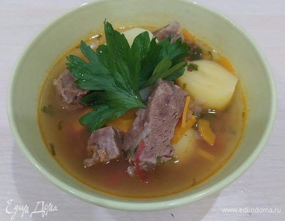 Шурпа (узбекский суп)