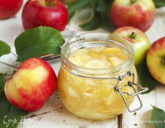 Я�блочный джем в мультиварке на зиму — рецепт с фото