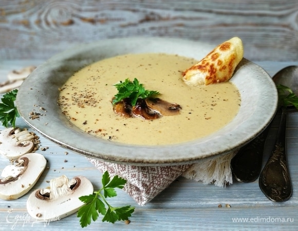 Грибной суп-пюре с картофелем, рецепт с фото — бородино-молодежка.рф