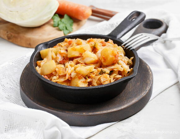 Картофель, тушенный с капустой и сосисками рецепт с фото пошагово - ремонты-бмв.рф