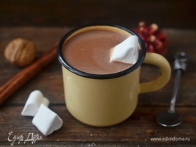 Молочный кисель с какао