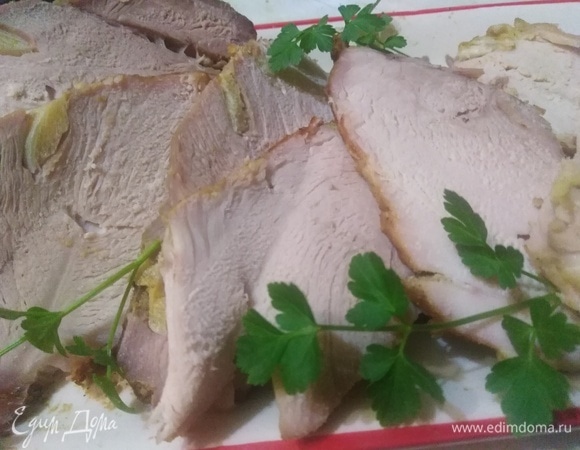 Запеченный свиной окорок, пошаговый рецепт на ккал, фото, ингредиенты - alla_33