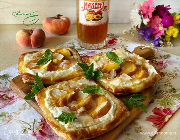 Выпечка с персиками - рецепты с фото на luchistii-sudak.ru (48 рецептов выпечки с персиками)