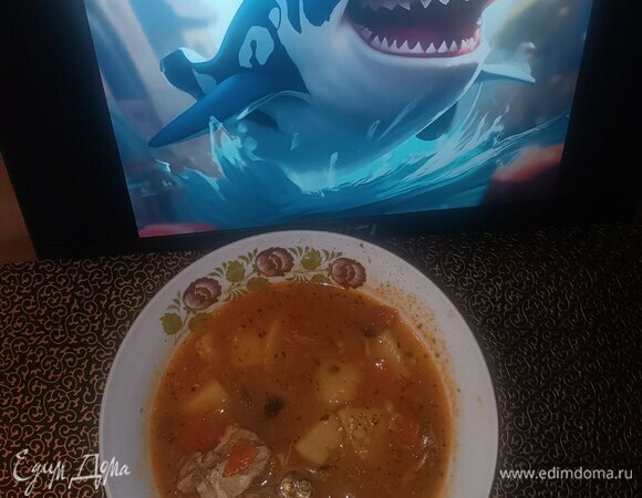 Рыбный суп с консервами «Фальшивая уха»