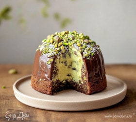 Кулич с дубайской начинкой