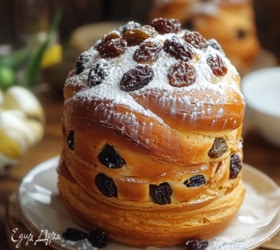 Пасхальный кулич краффин