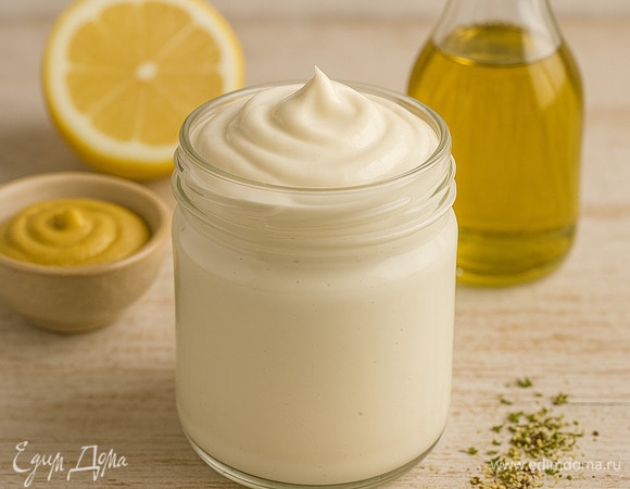 Домашний постный майонез в блендере