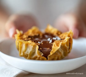 Рецепт дубайского шоколада с карамелью