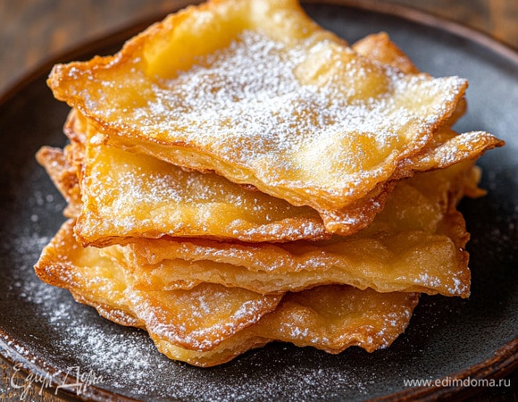 Хворост на яйцах