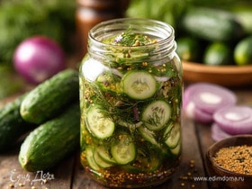 Маринованные огурцы по-фински