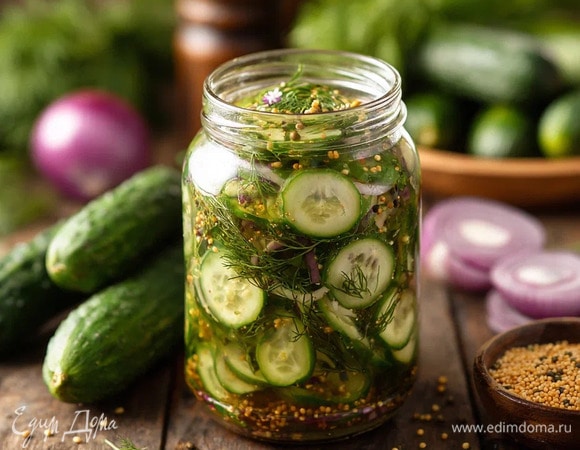 Маринованные огурцы по-фински