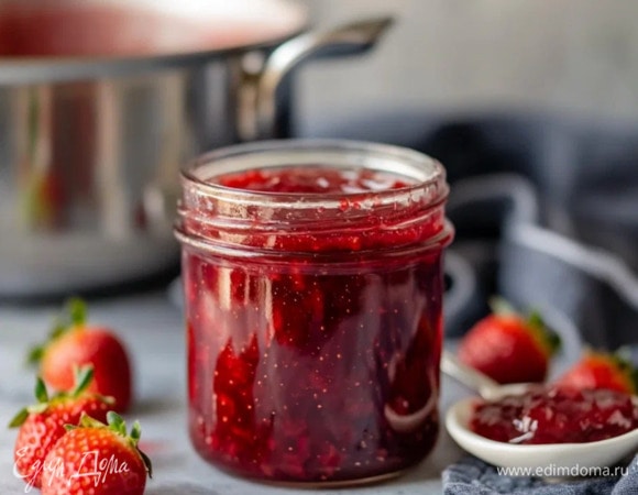 Варенье пятиминутка из клубники на зиму Варенье пятиминутка из клубники на зиму