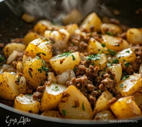 Картошка с фаршем