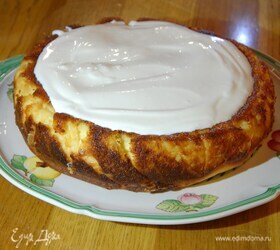 Йогуртовый чизкейк со сметанным кремом