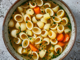 Суп из макарон