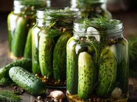 Самый простой рецепт огурцов по-фински